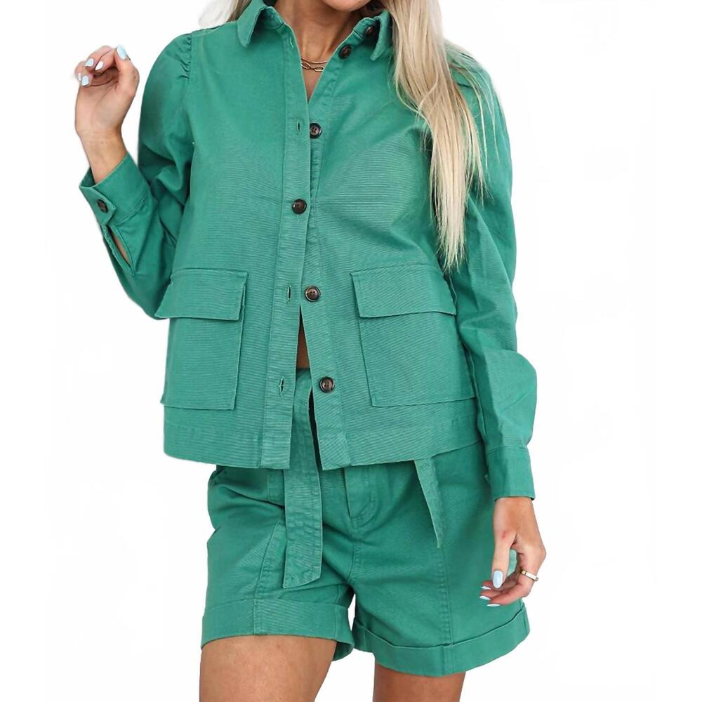 NEW ATELIER RÊVE holly jacket in bottle green